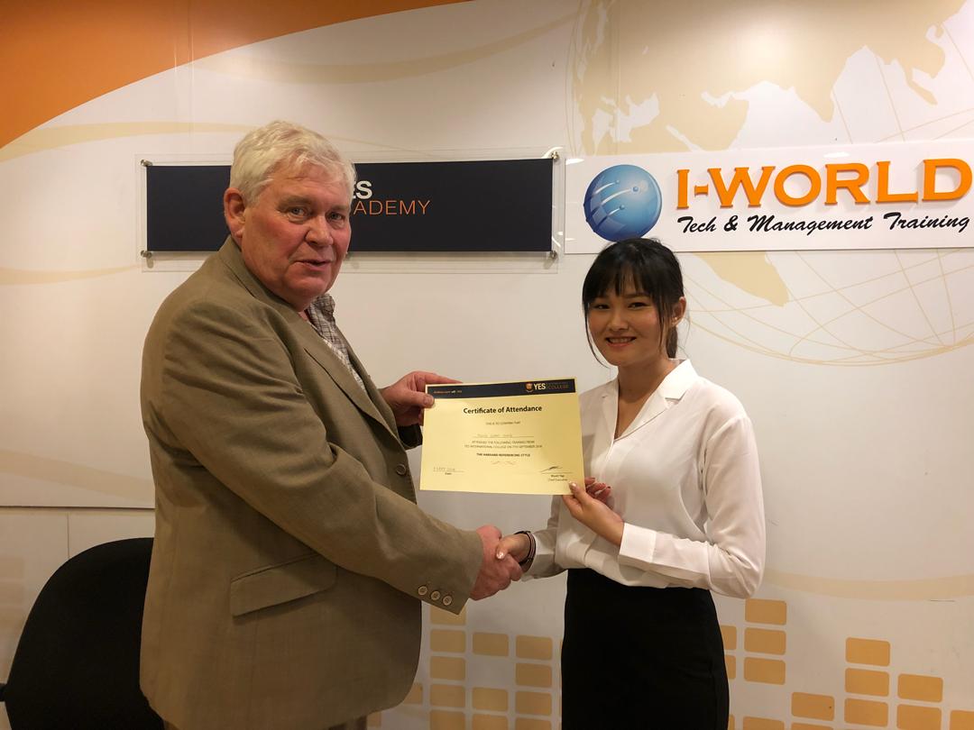 Ms. Pang Shao Ying Graduated with Merit