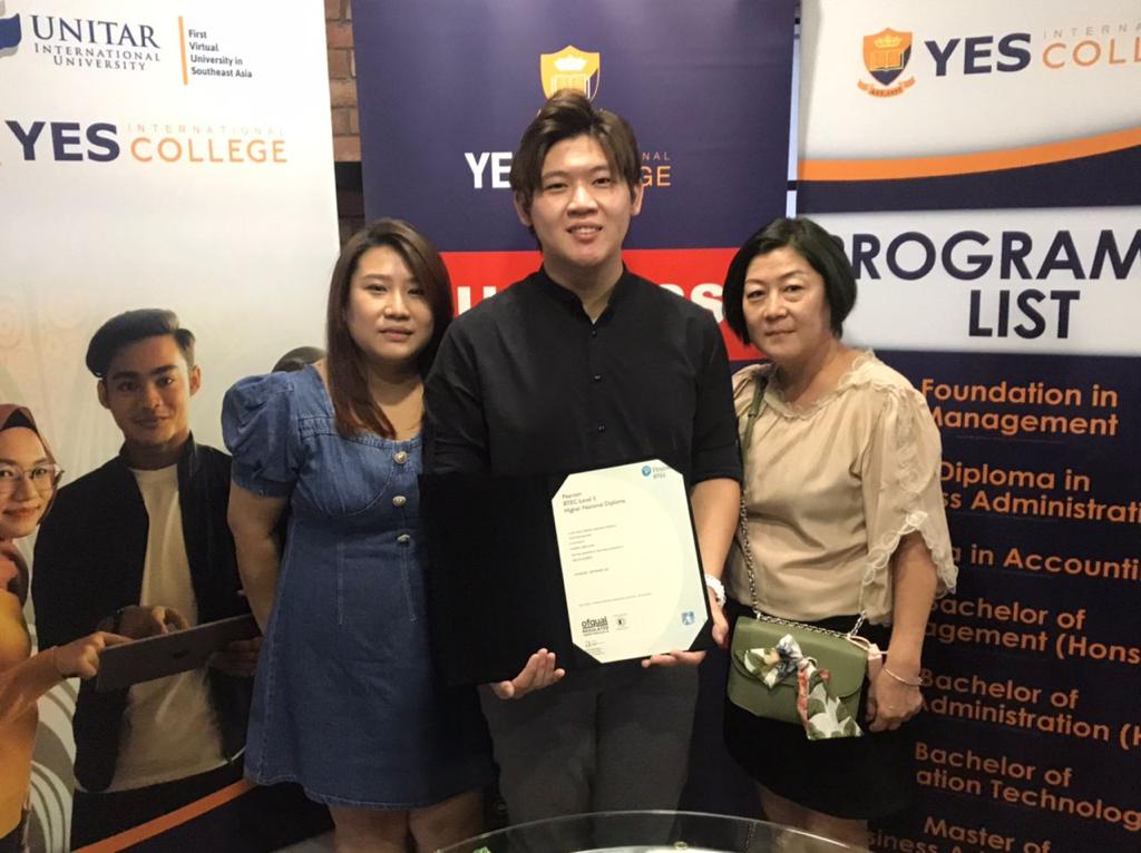 HND Graduate Mr. CHING WEI HAN